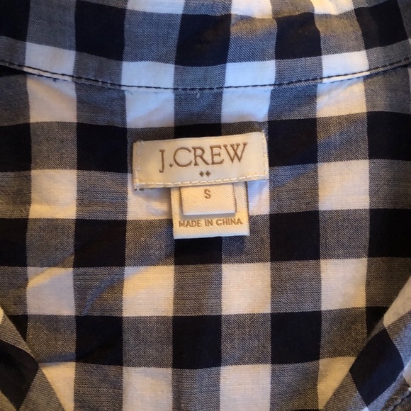 J Crew Factory Checkered Button up shirt - Picture 4 of 8